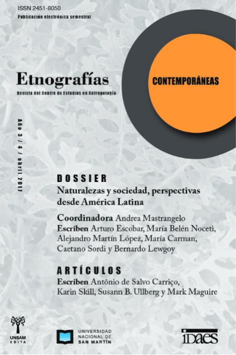 					View Vol. 3 No. 4 (2017): Etnografías Contemporáneas
				