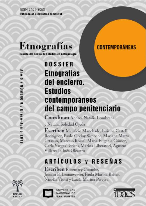 					View Vol. 5 No. 8 (2019): Etnografías Contemporáneas
				