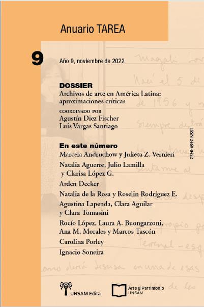 					View No. 9 (2022): Archivos de arte en América Latina: aproximaciones críticas
				